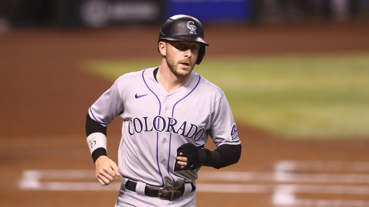 Boston Red Sox infielder Trevor Story