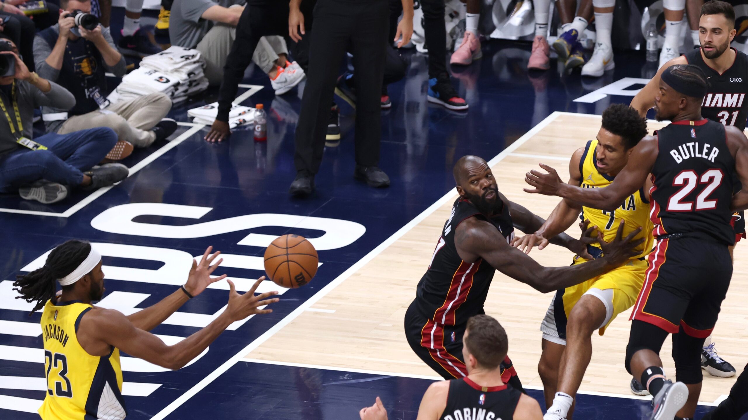 NBA: Miami Heat at Indiana Pacers