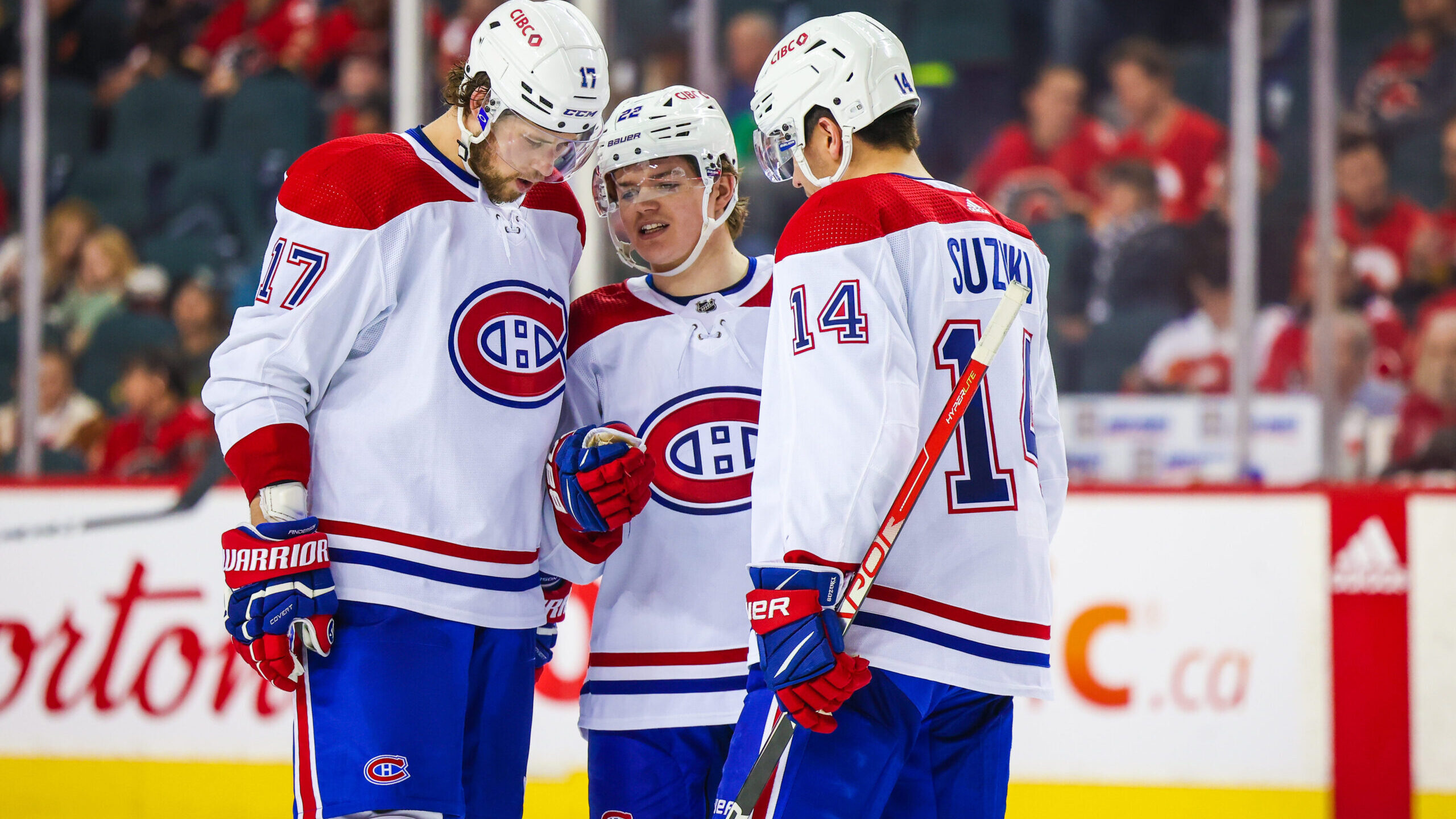 NHL: Montreal Canadiens at Calgary Flames