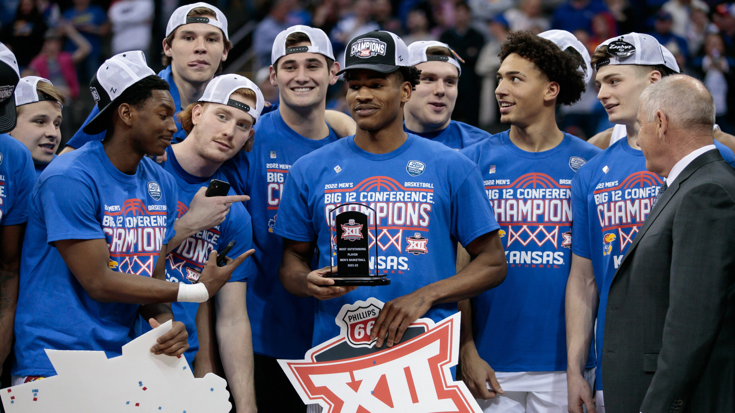 NCAA Basketball: Big 12 Conference Tournament-Kansas vs Texas Tech
