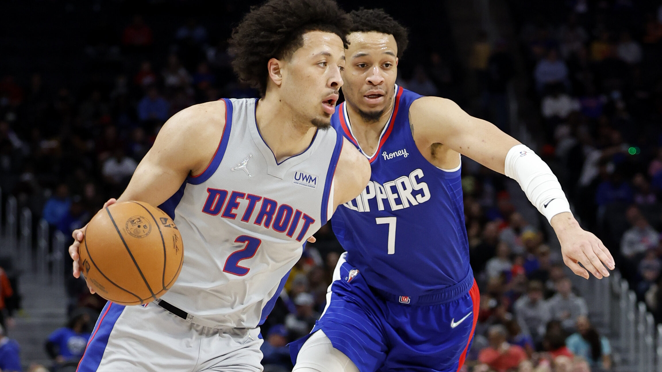NBA: Los Angeles Clippers at Detroit Pistons