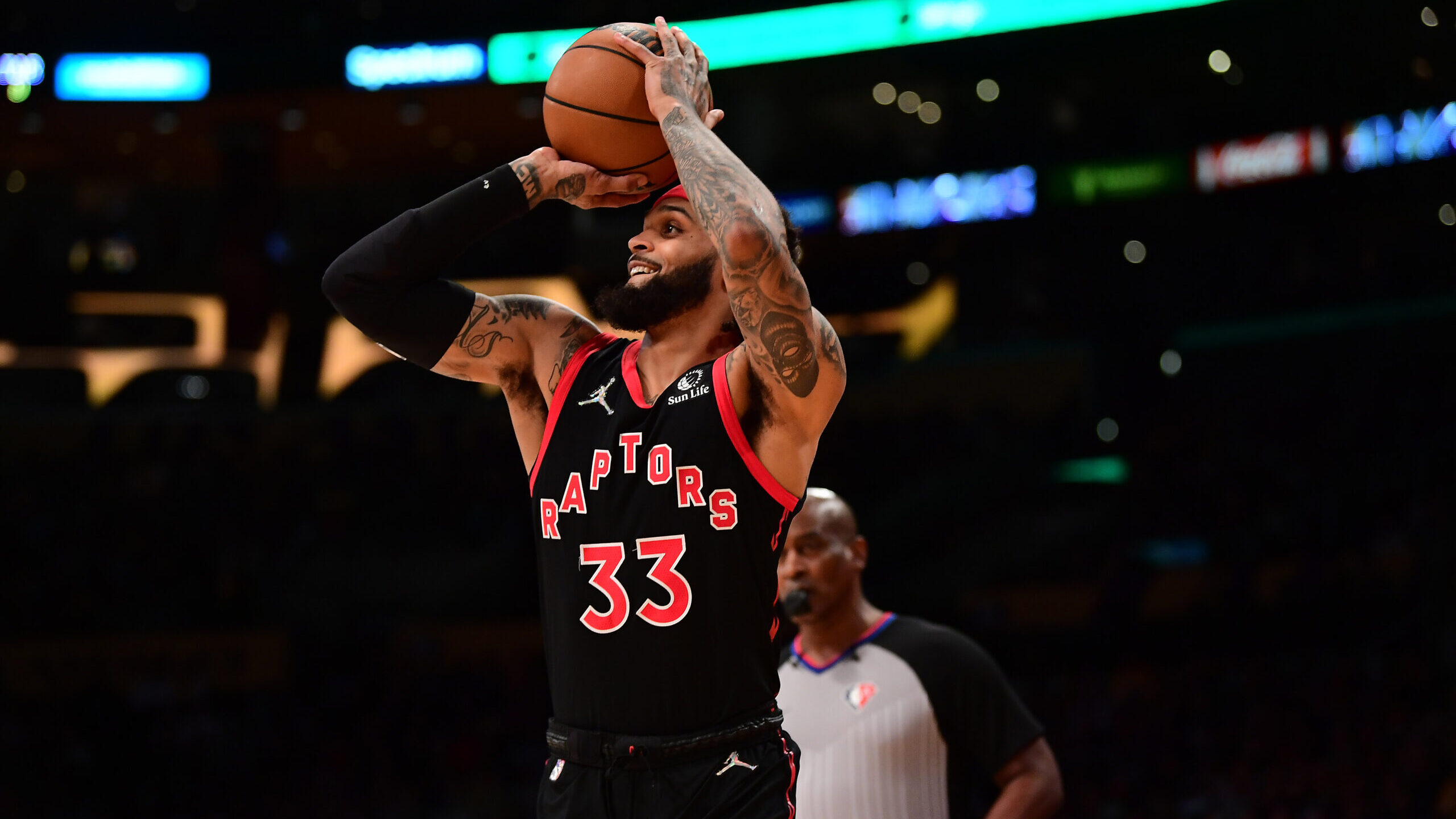 NBA: Toronto Raptors at Los Angeles Lakers