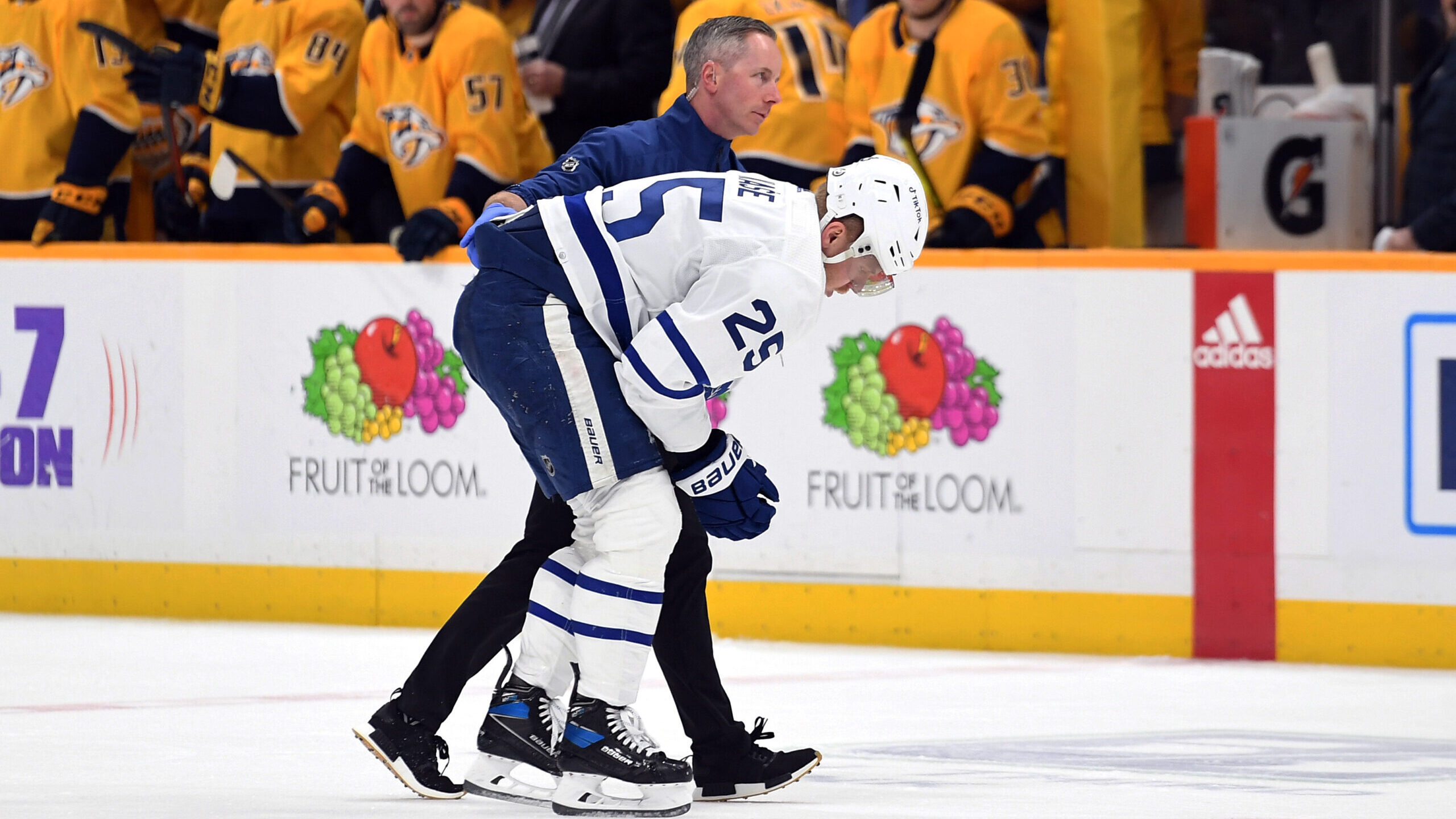 NHL: Toronto Maple Leafs at Nashville Predators