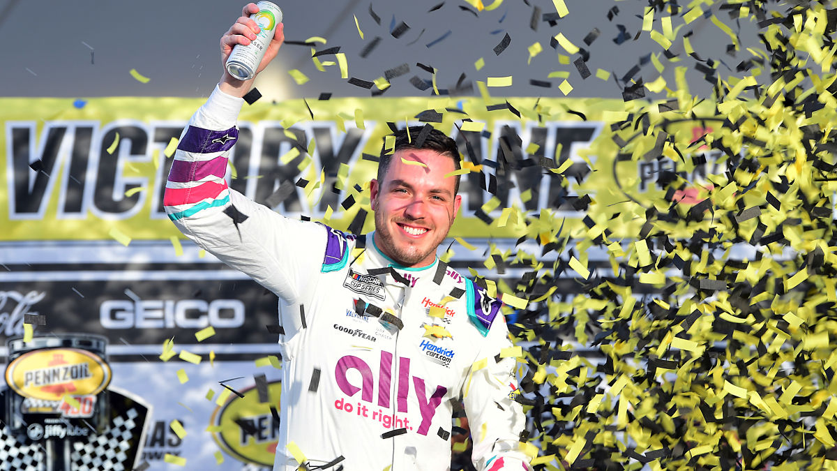 NASCAR Cup Series driver Alex Bowman