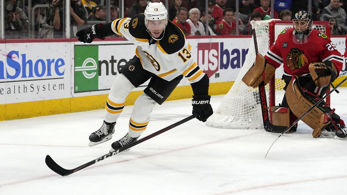 Boston Bruins center Charlie Coyle