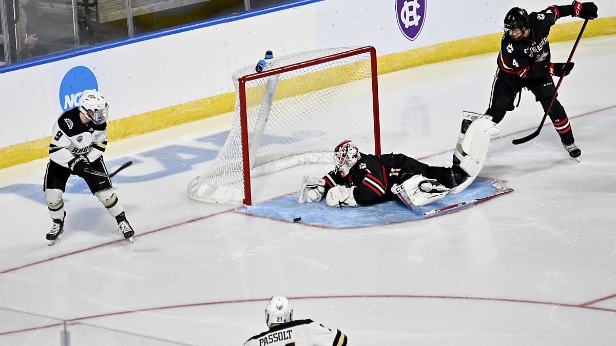 Northeastern goaltender Devon Levi