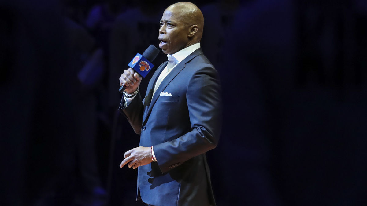 New York City Mayor Eric Adams