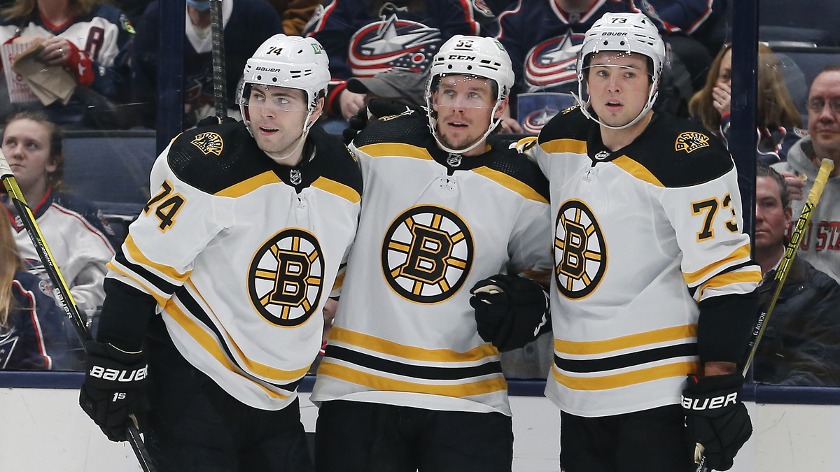 Boston Bruins forward Erik Haula