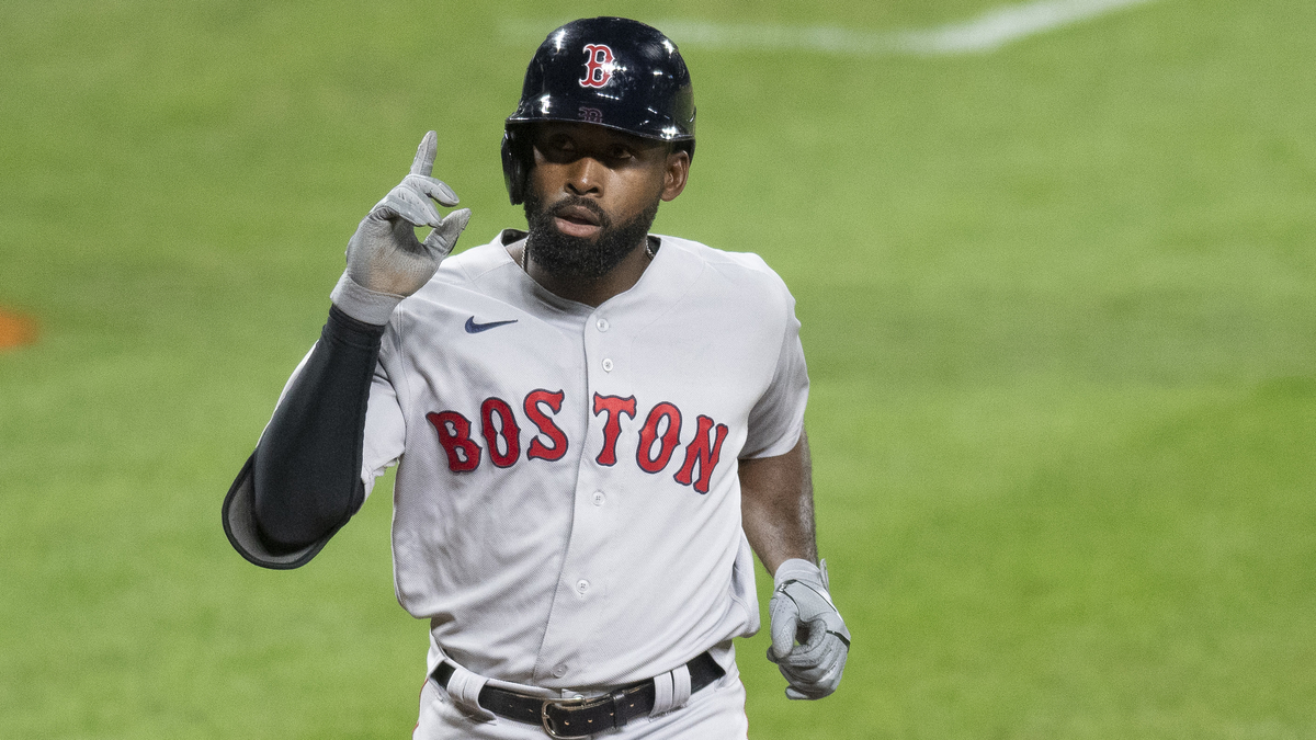 Boston Red Sox outfielder Jackie Bradley Jr.