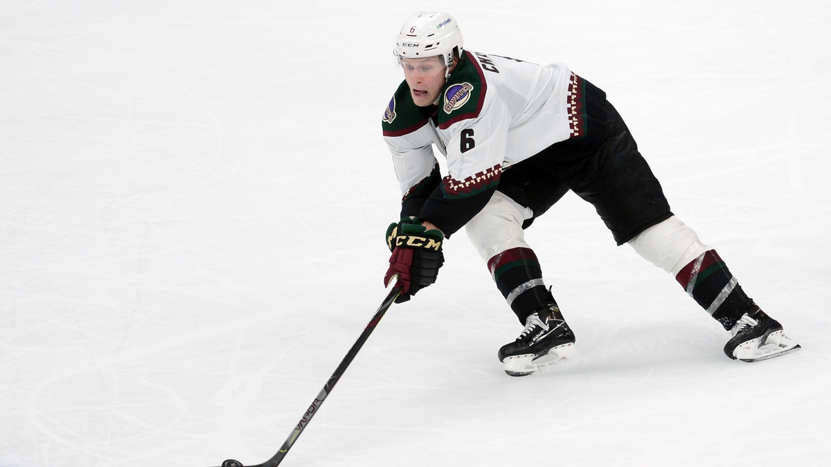Arizona Coyotes defenseman Jakob Chychrun