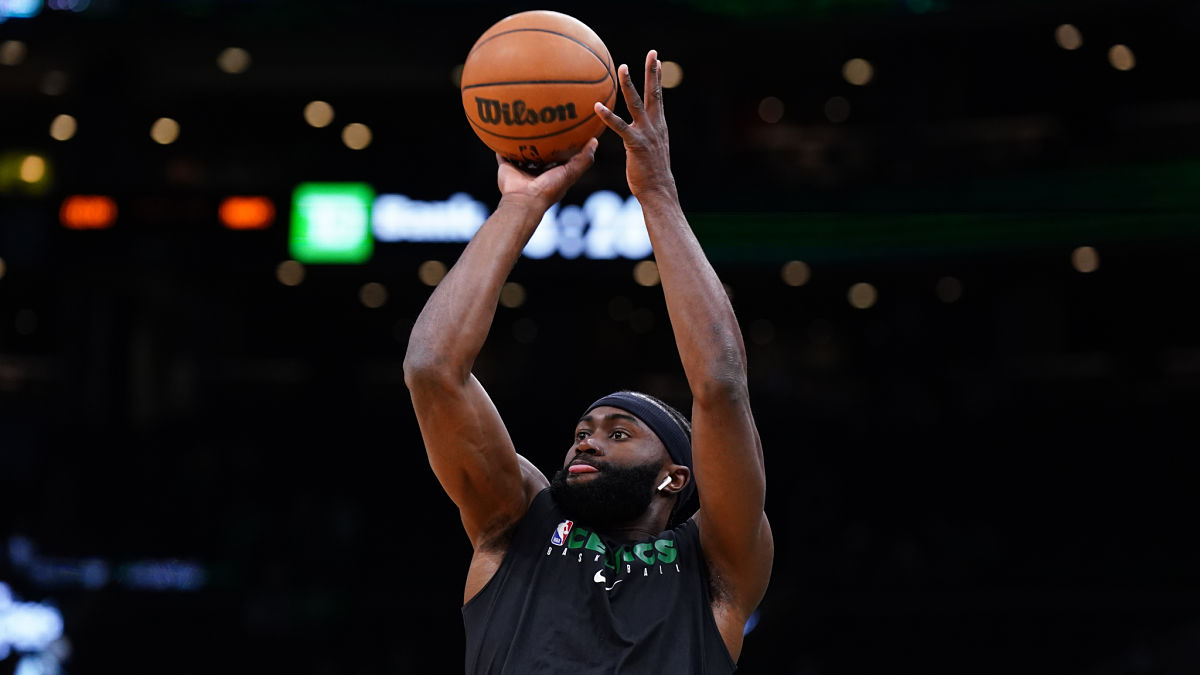 Boston Celtics guard Jaylen Brown