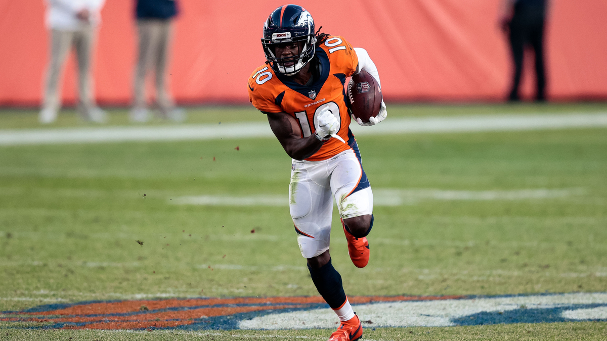 Denver Broncos wide receiver Jerry Jeudy