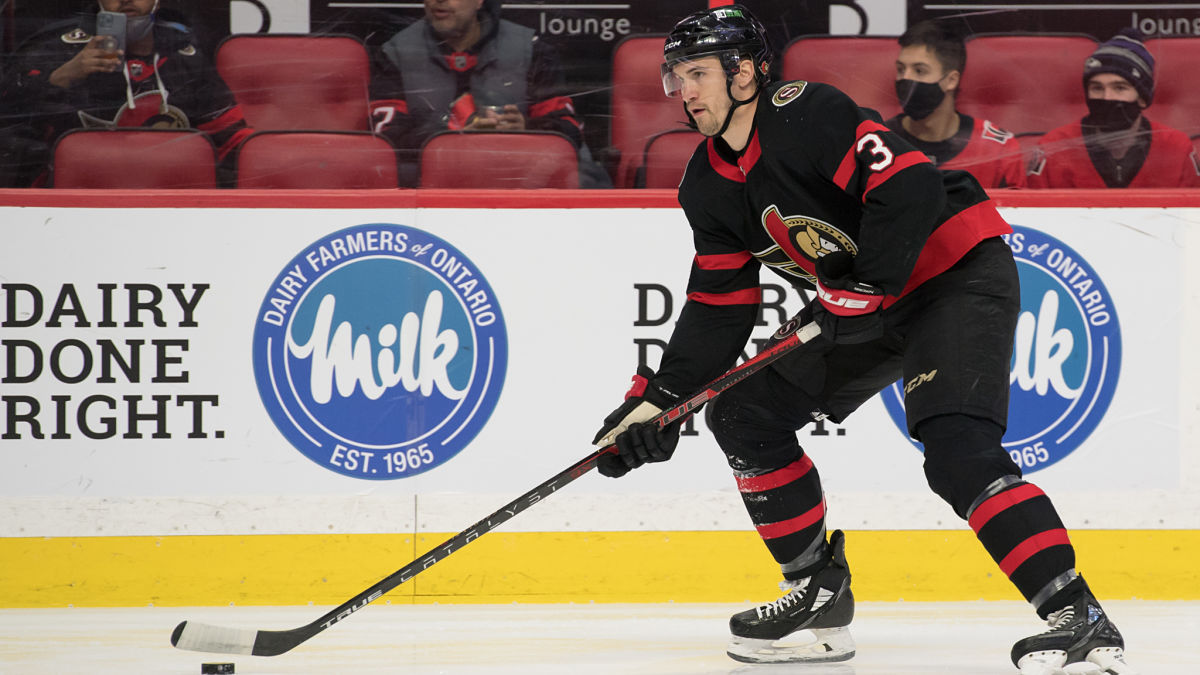 Boston Bruins defenseman Josh Brown