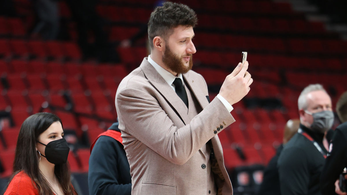 Portland Trail Blazers center Jusuf Nurkic