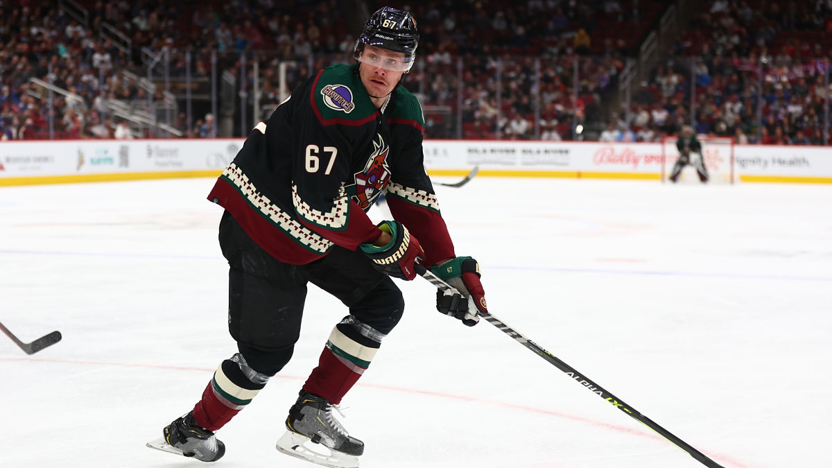Arizona Coyotes winger Lawson Crouse