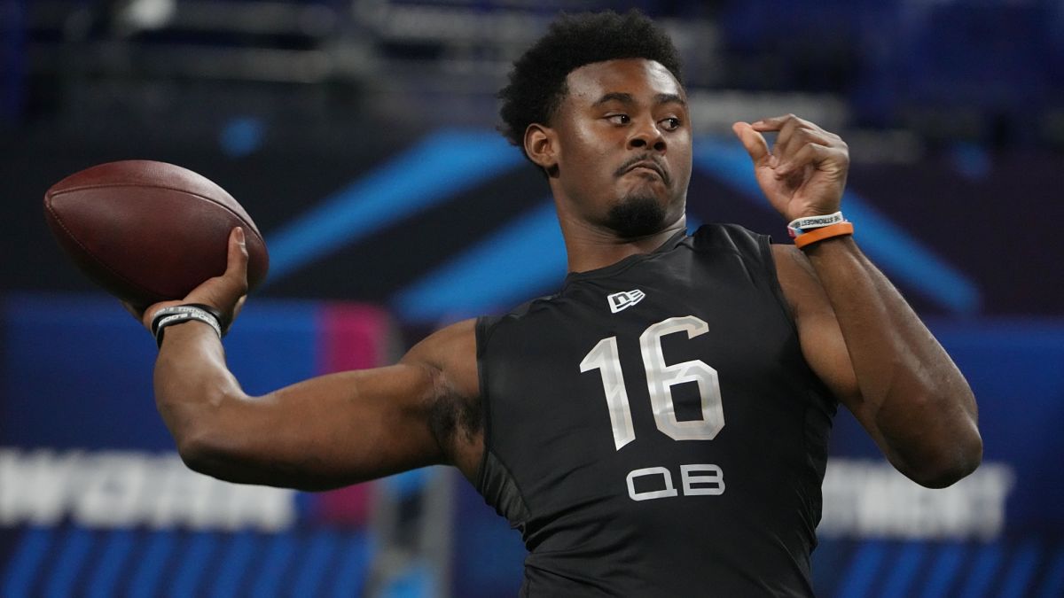 Liberty quarterback Malik Willis