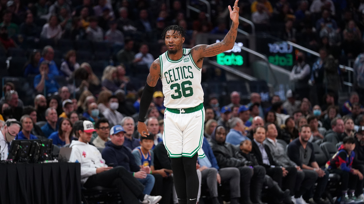 Bosston Celtics guard Marcus Smart
