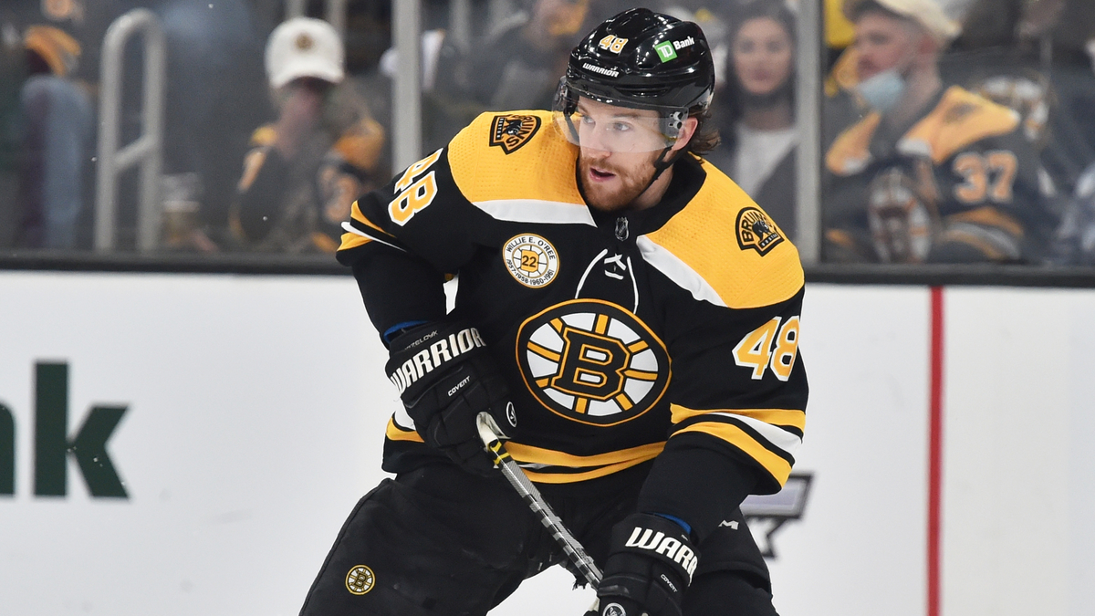 Boston Bruins defenseman Matt Grzelcyk