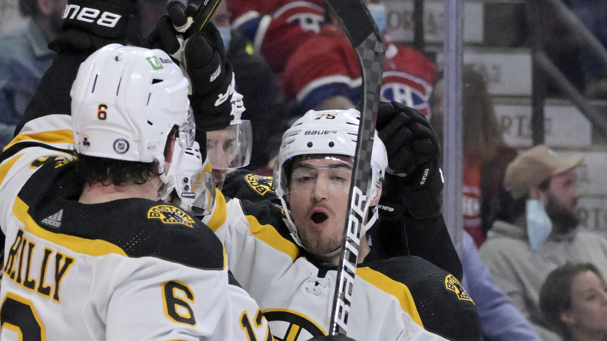 Boston Bruins defenseman Mike Reilly, Connor Clifton