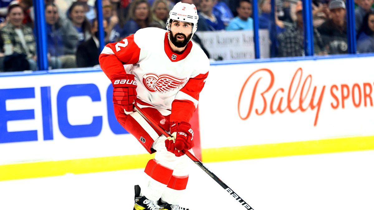 Detroit Red Wings defenseman Nick Leddy