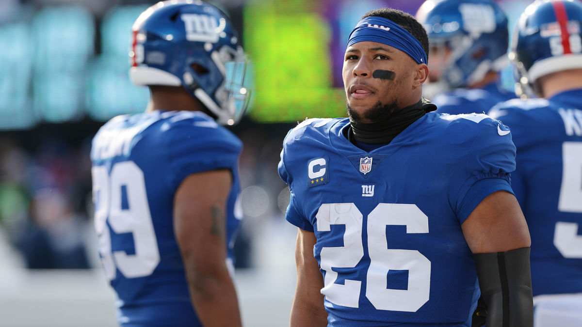 New York Giants running back Saquon Barkley