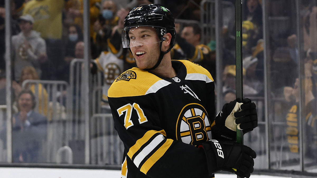 Boston Bruins left wing Taylor Hall