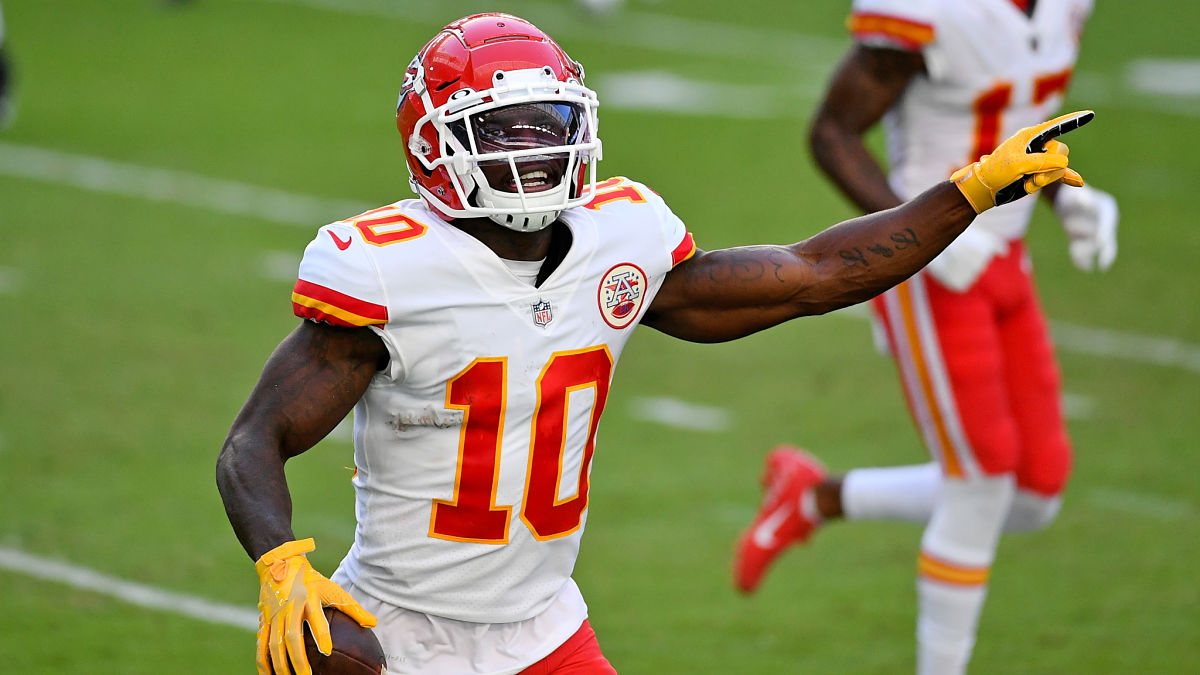 Miami Dolphins receiver Tyreek Hill