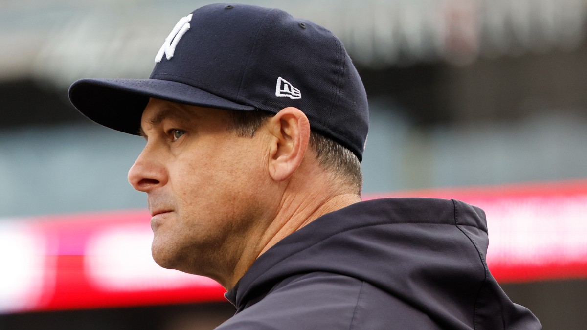 New York Yankees manager Aaron Boone
