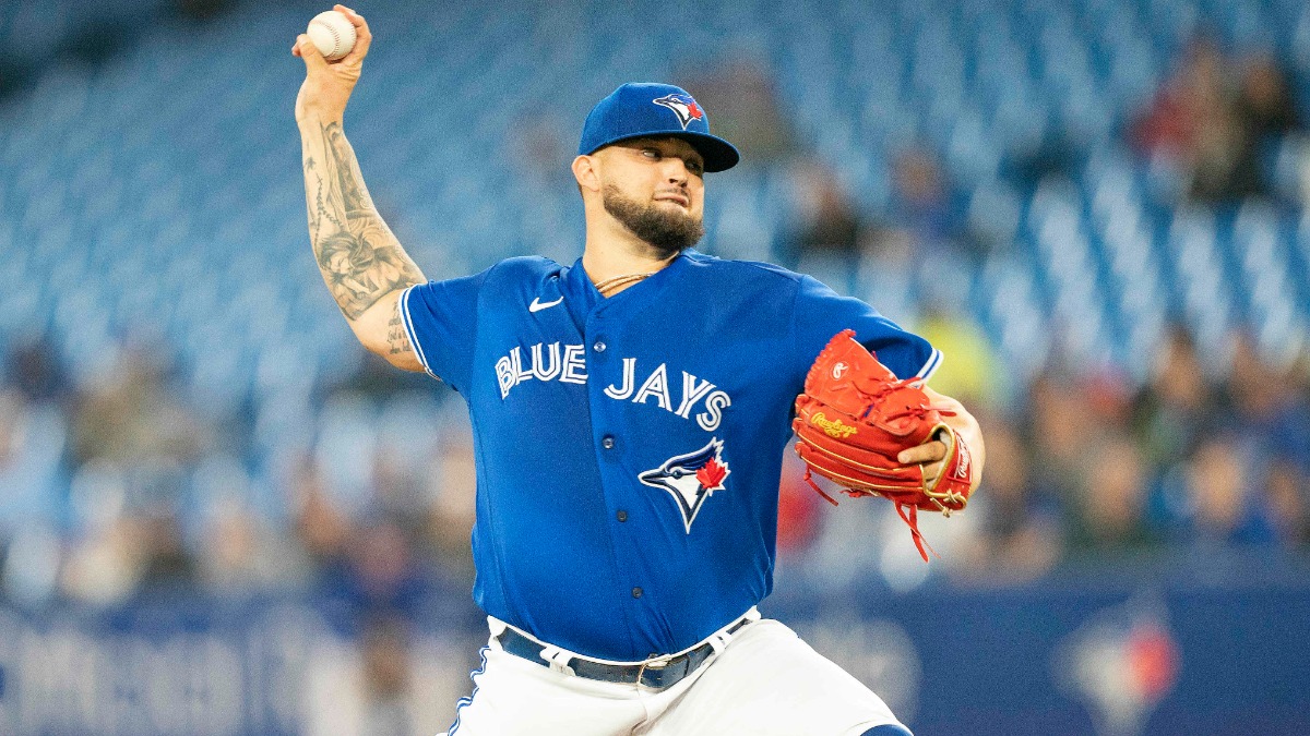 Toronto Blue Jays starting pitcher Alek Manoah