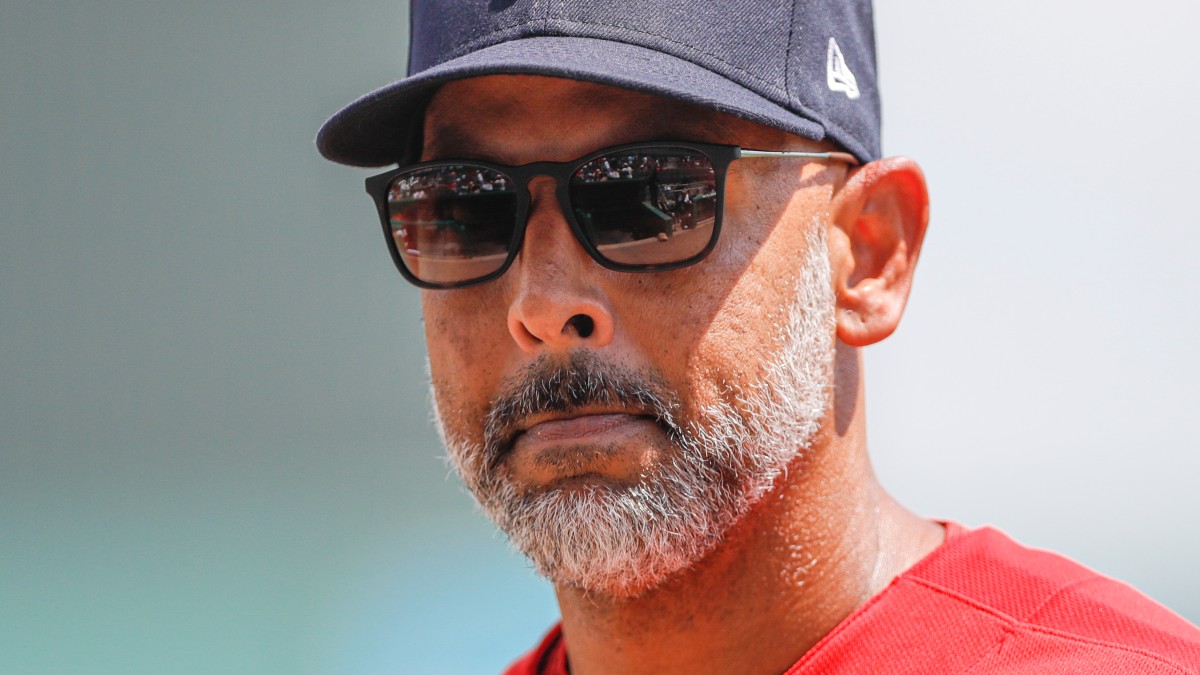 Boston Red Sox manager Alex Cora