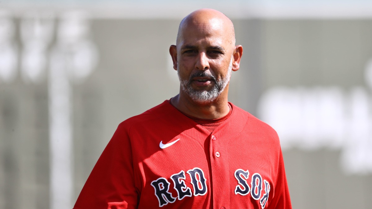 Boston Red Sox manager Alex Cora