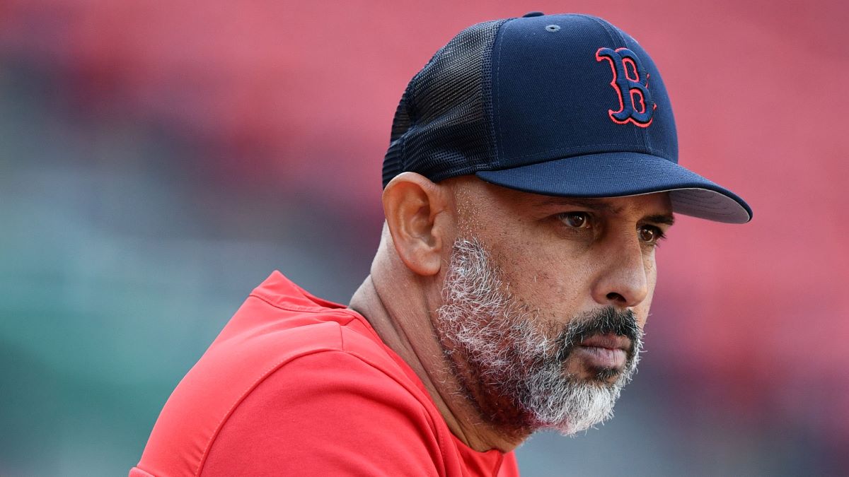Boston Red Sox manager Alex Cora