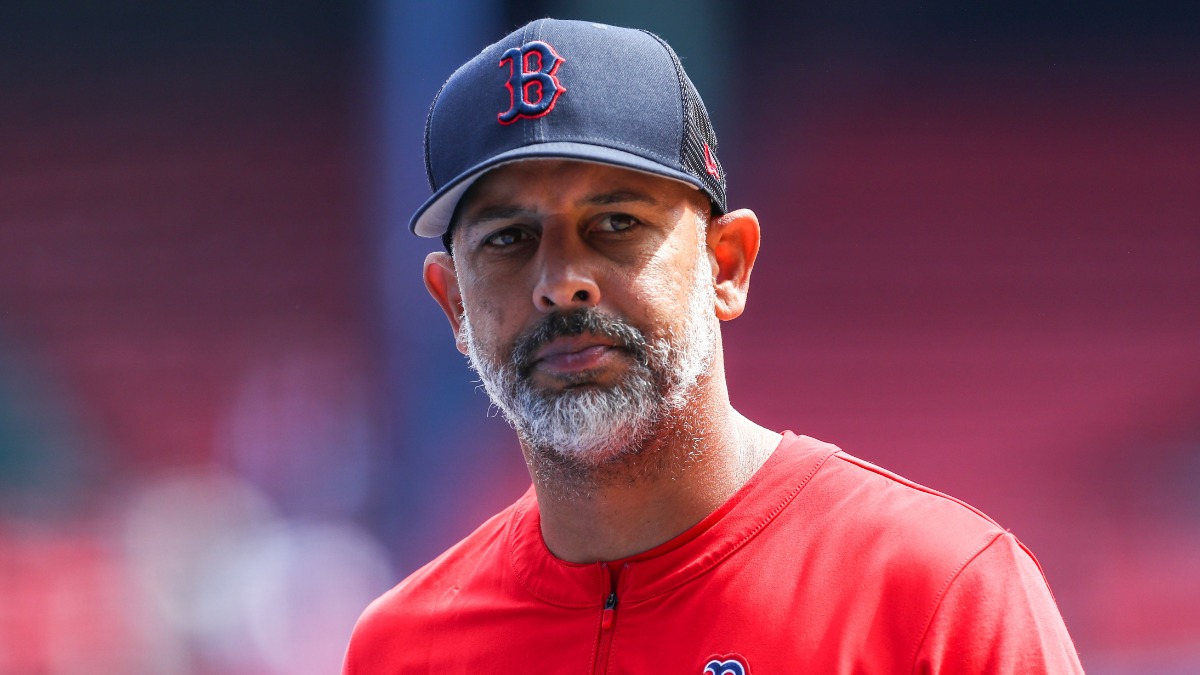 Boston Red Sox manager Alex Cora