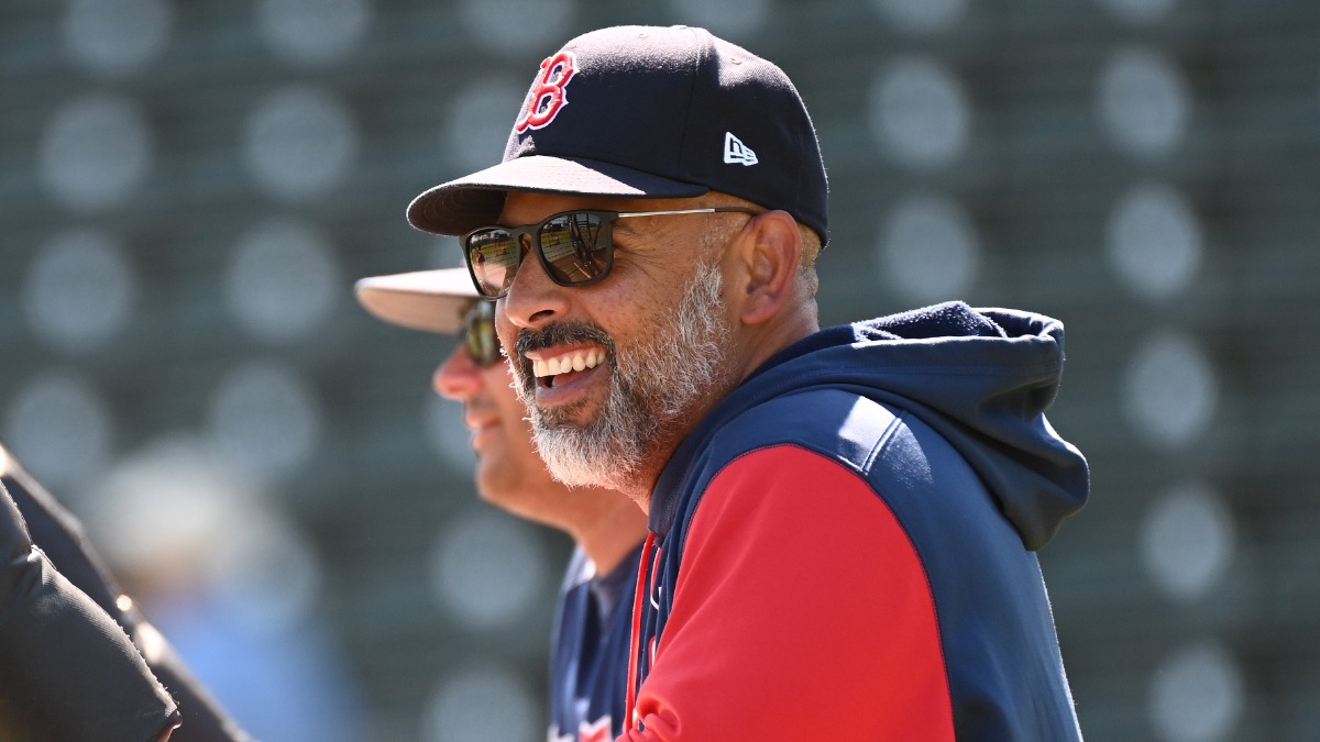 Boston Red Sox manager Alex Cora