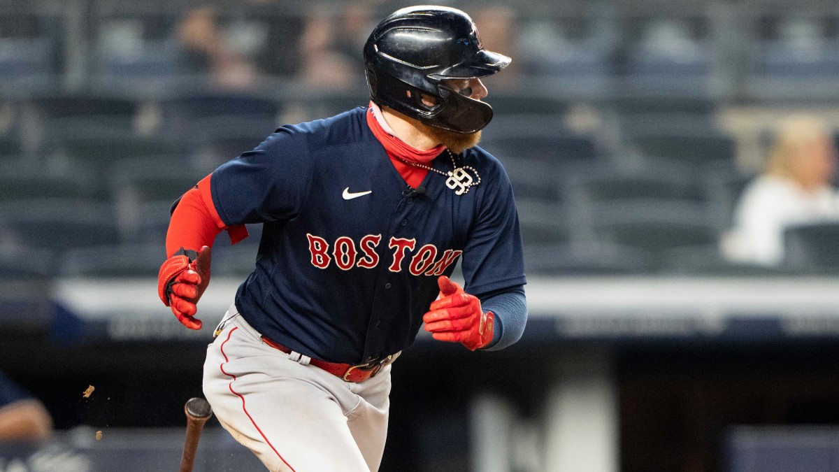 Boston Red Sox outfielder Alex Verdugo