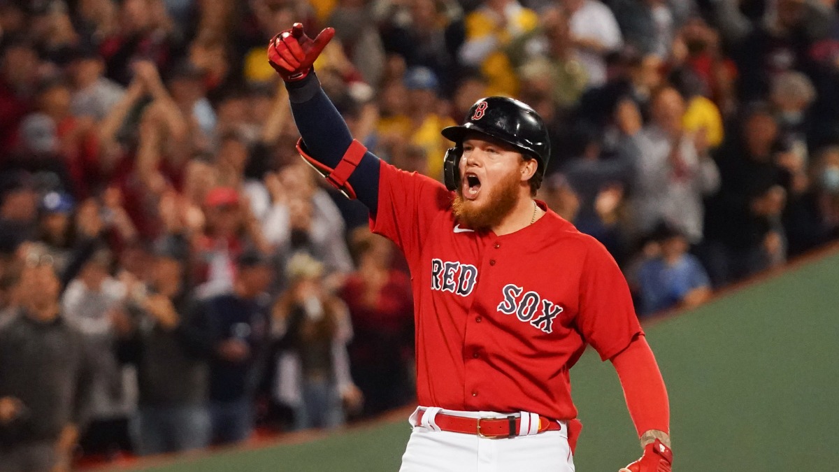 Boston Red Sox outfielder Alex Verdugo