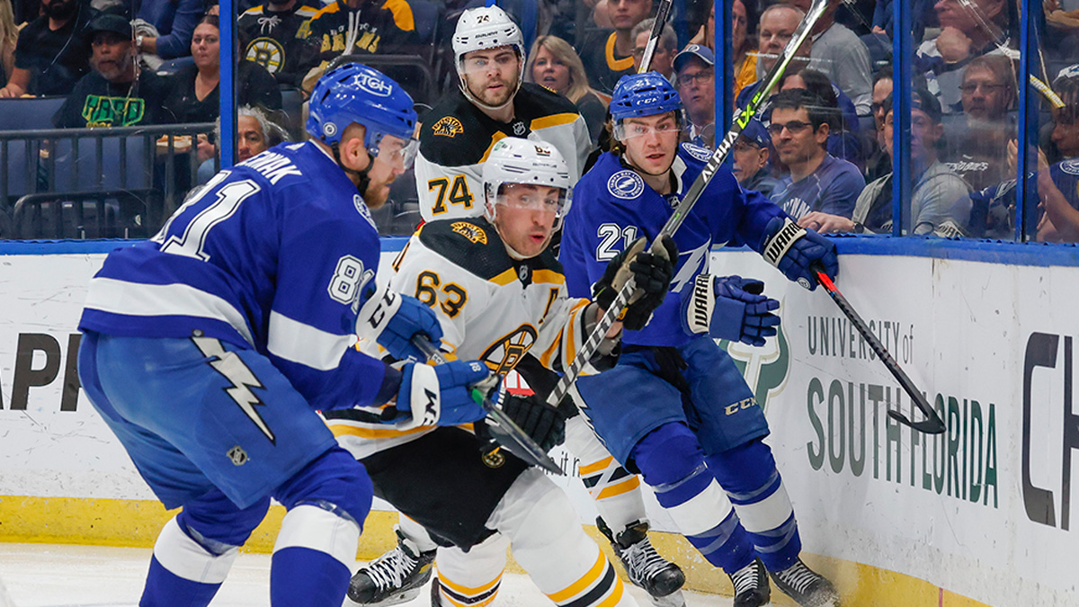 Boston Bruins left wing Brad Marchand