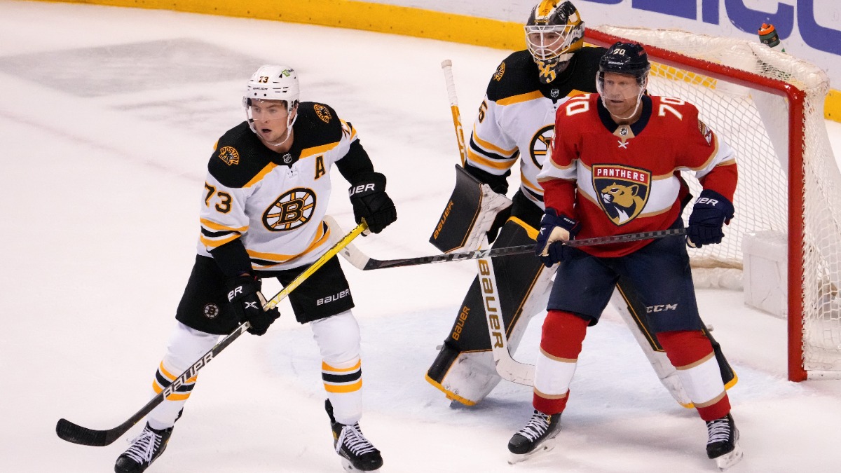 Boston Bruins defenseman Charlie McAvoy