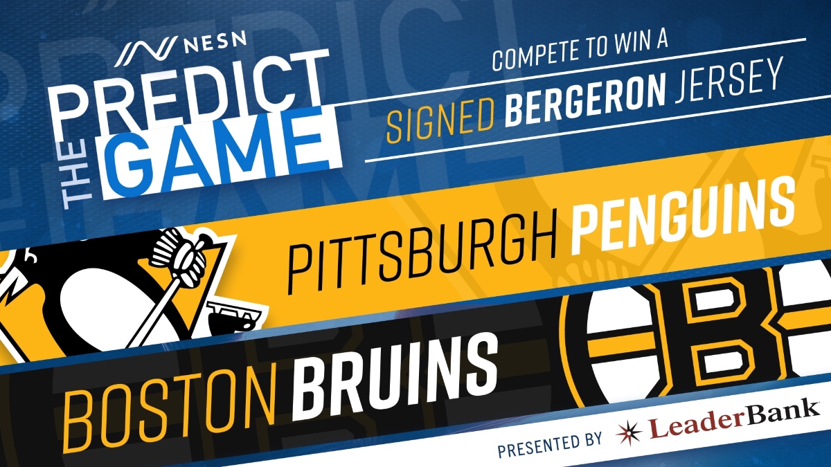 Bruins vs. Penguins "Predict The Game"