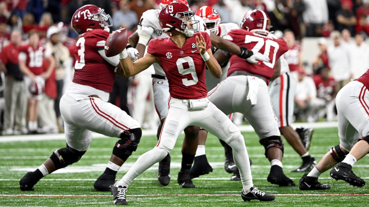 Alabama Crimson Tide quarterback Bryce Young