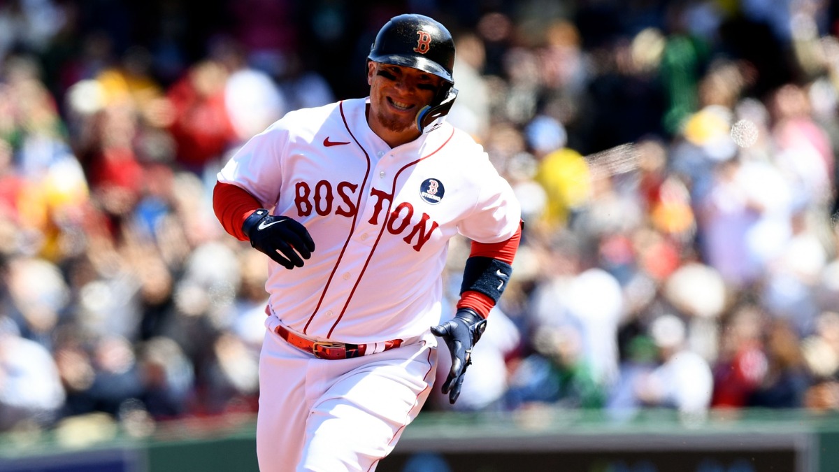 Boston Red Sox catcher Christian Vazquez