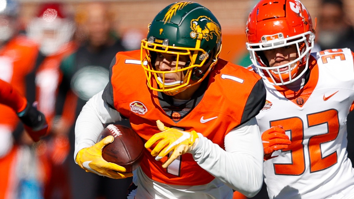 North Dakota State receiver Christian Watson