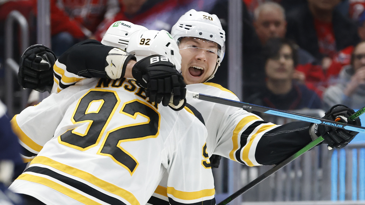 Boston Bruins forward Curtis Lazar