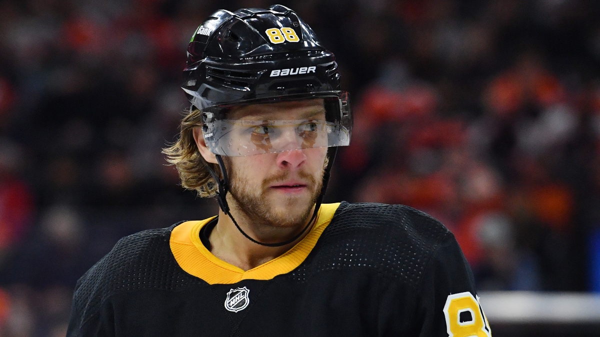 Boston Bruins right wing David Pastrnak