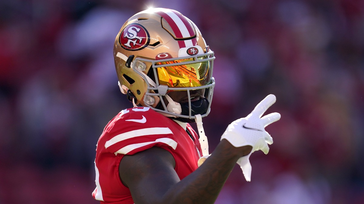 San Francisco 49ers wide receiver Deebo Samuel