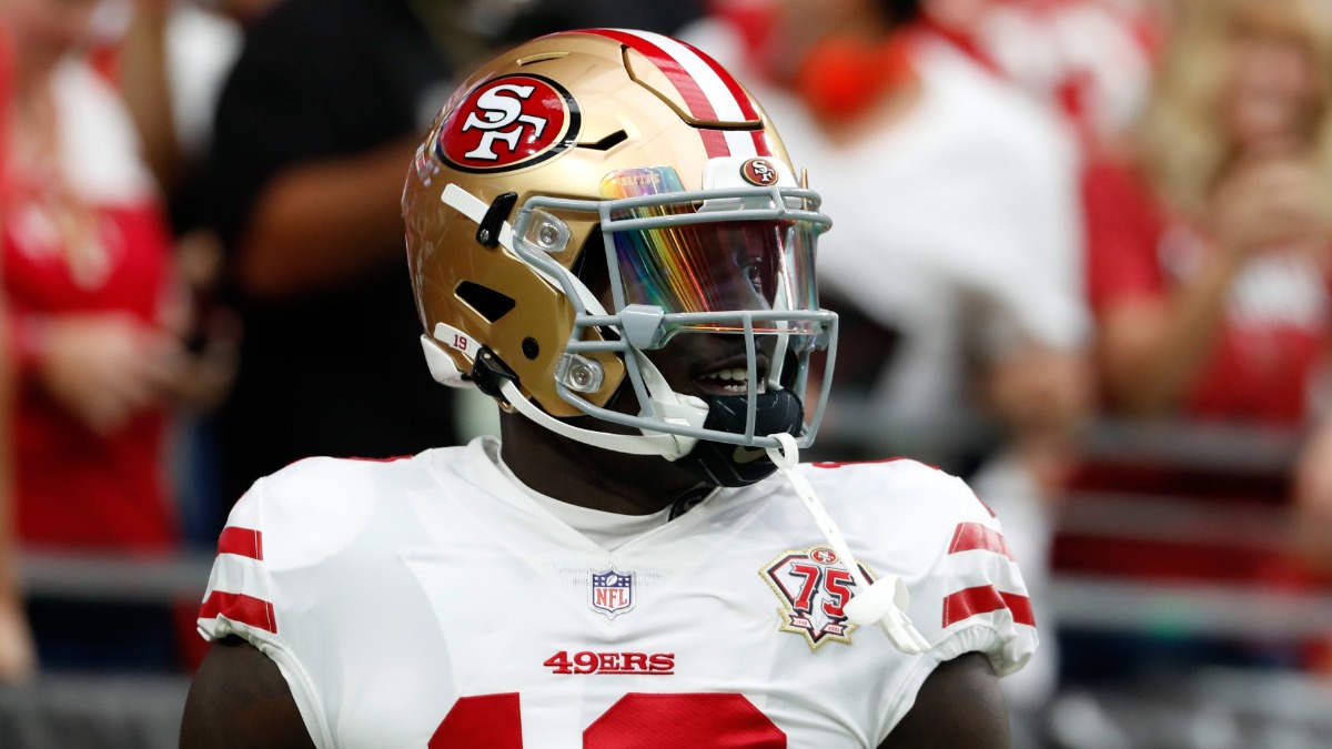 San Francisco 49ers wide receiver Deebo Samuel