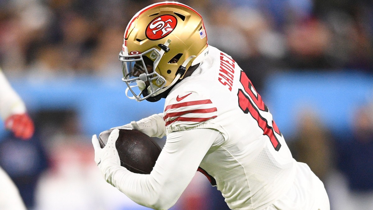 San Francisco 49ers wide receiver Deebo Samuel