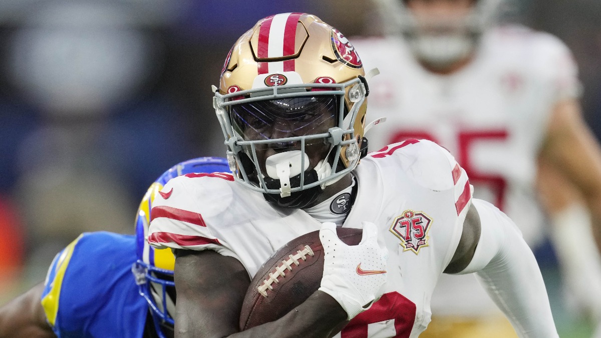 San Francisco 49ers wide receiver Deebo Samuel