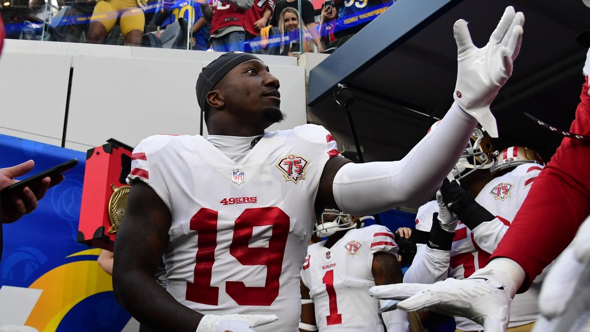 San Francisco 49ers wide receiver Deebo Samuel