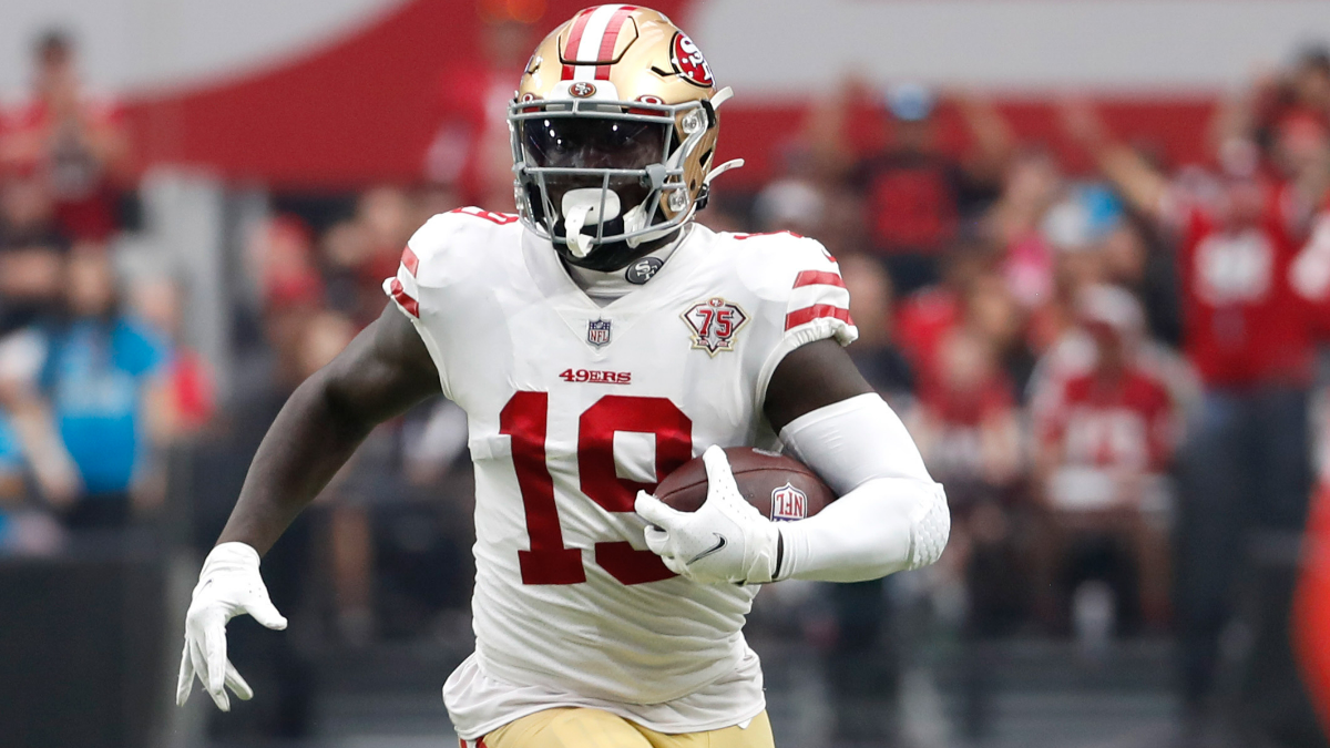 San Francisco 49ers wide receiver Deebo Samuel